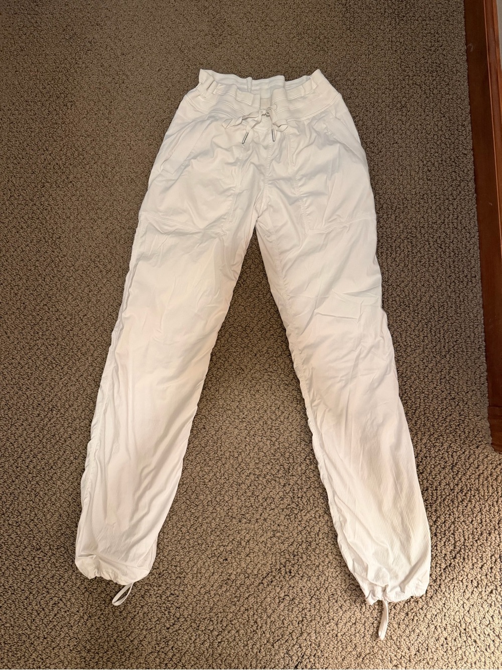 Lululemon white dance studio pant